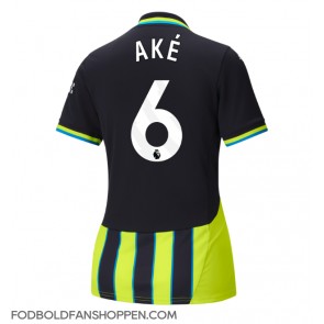 Manchester City Nathan Ake #6 Udebanetrøje Dame 2024-25 Kortærmet